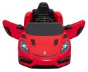 Pojazd Porsche Spyder RS 718 Czerwony MP4