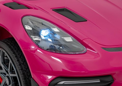 Pojazd Porsche Spyder RS 718 Różowy MP4 Pojazd Porsche Spyder RS 718 Różowy MP4