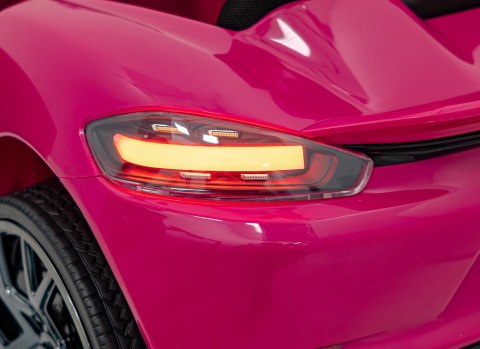 Pojazd Porsche Spyder RS 718 Różowy MP4 Pojazd Porsche Spyder RS 718 Różowy MP4