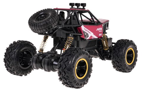 Crawler MONSTER ROCK R/C 1:16 Czerwony Crawler MONSTER ROCK R/C 1:16 Czerwony