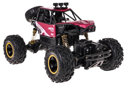 Crawler MONSTER ROCK R/C 1:16 Czerwony Crawler MONSTER ROCK R/C 1:16 Czerwony