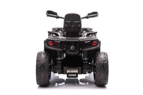Quad Can Am Outlander ATV z Pilotem Czarny Quad Can Am Outlander ATV z Pilotem Czarny