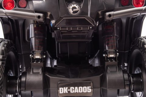 Quad Can Am Outlander ATV z Pilotem Czarny Quad Can Am Outlander ATV z Pilotem Czarny