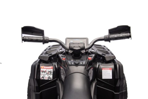 Quad Can Am Outlander ATV z Pilotem Czarny Quad Can Am Outlander ATV z Pilotem Czarny