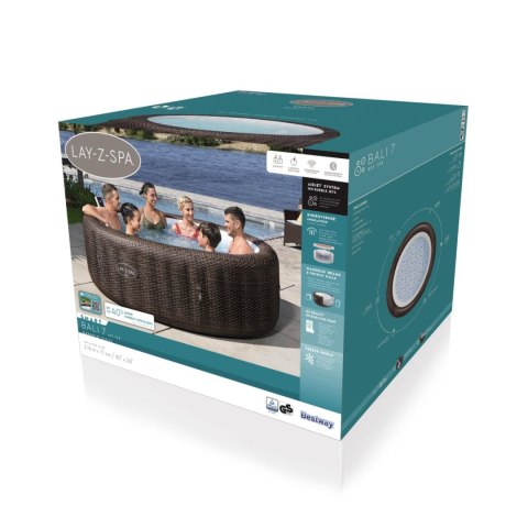 Lay-Z-Spa Bali SMART Air Jet Jacuzzi BESTWAY Lay-Z-Spa Bali SMART Air Jet Jacuzzi BESTWAY