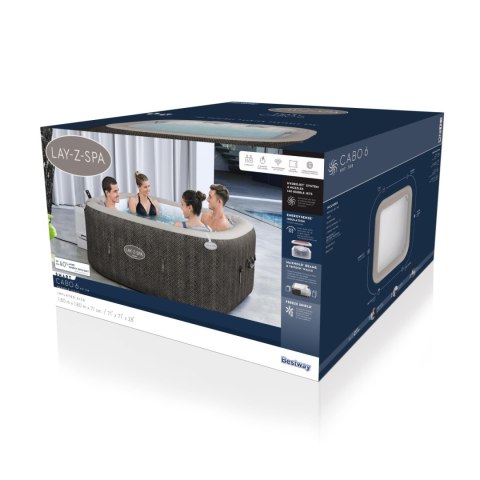 Lay-Z-Spa Cabo SMART HydroJet Jacuzzi BESTWAY Lay-Z-Spa Cabo SMART HydroJet Jacuzzi BESTWAY