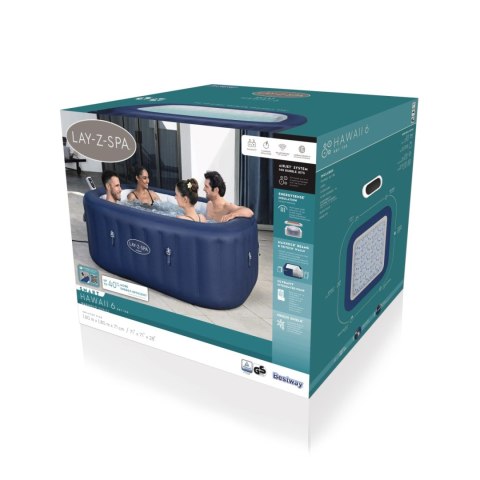 Lay-Z-Spa HAWAII SMART Air Jet Jacuzzi BESTWAY Lay-Z-Spa HAWAII SMART Air Jet Jacuzzi BESTWAY