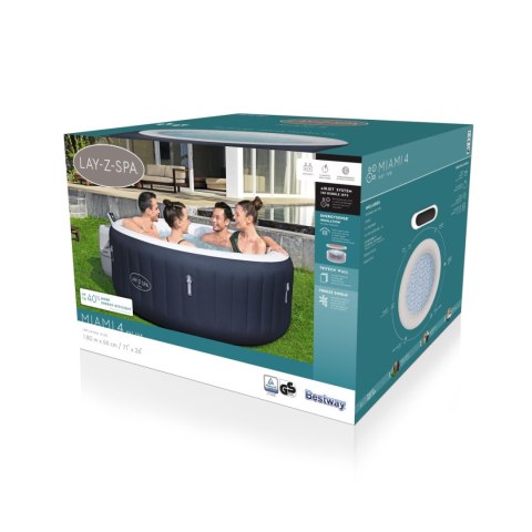 Lay-Z-Spa Miami Air Jet Jacuzzi BESTWAY Lay-Z-Spa Miami Air Jet Jacuzzi BESTWAY