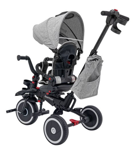 Rowerek Trzykołowy RIDER Szary SPORTRIKE Rowerek Trzykołowy RIDER Szary SPORTRIKE