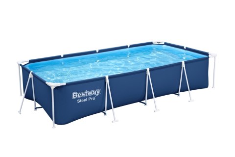 Basen Stelażowy Family Steel Pro 400x211x81 BESTWAY 3w1 + Pompa + Filtr Basen Stelażowy Family Steel Pro 400x211x81 BESTWAY 3w1 + Pompa + Filtr