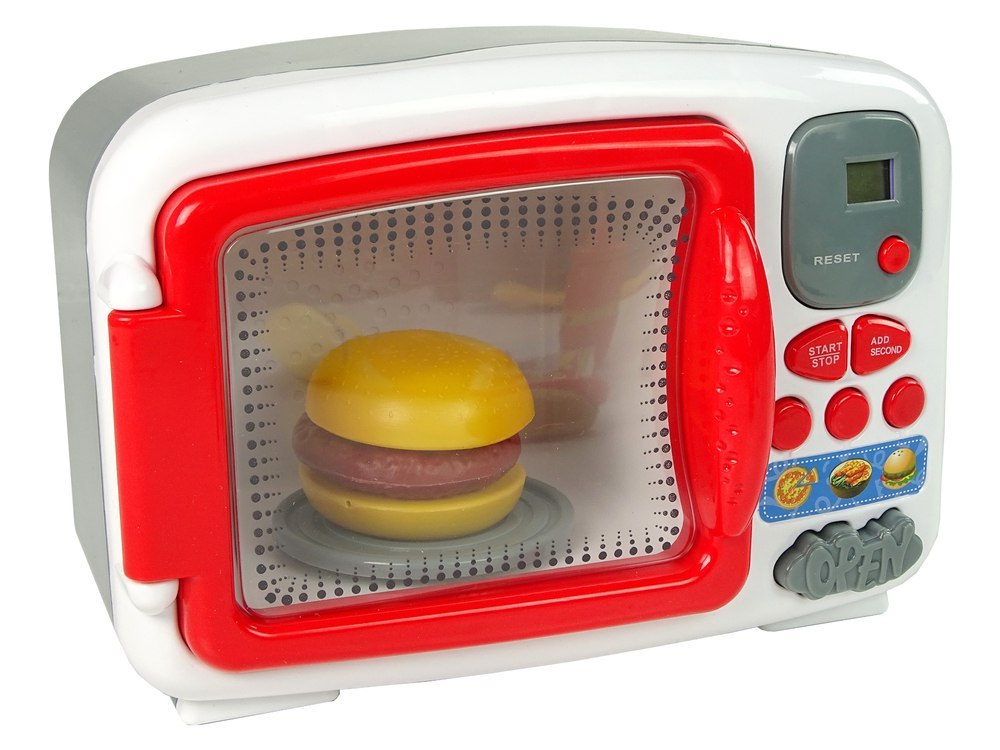 Kuchenka Mikrofalowa Mikrofalówka Hamburger Hot Dog Akcesoria