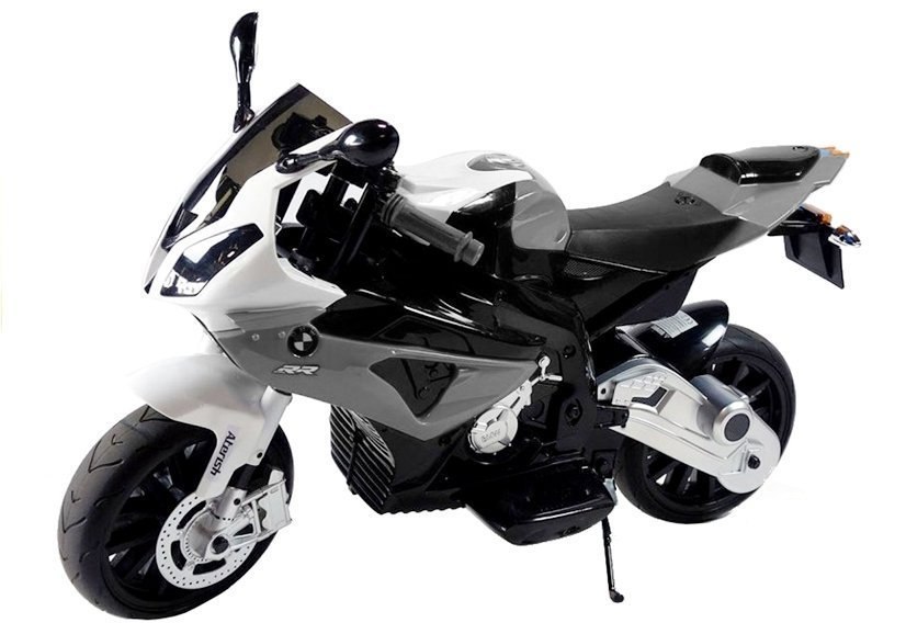Motocykl Motor na akumulator BMW S1000RR Srebrny Motocykl Motor na akumulator BMW S1000RR Srebrny