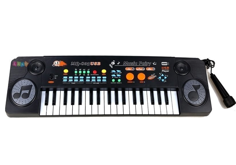 Keyboard Organy z Mikrofonem 37 Klawiszy USB