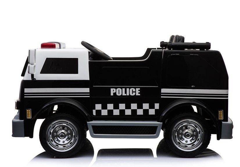 Samochód Policyjny Na Akumulator Czarny Radiowóz LL911