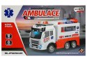 Ambulans Autko na Baterie Światło Dźwięki