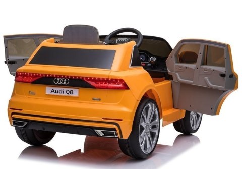 Auto na Akumulator Audi Q8 JJ2066 Żółty Auto na Akumulator Audi Q8 JJ2066 Żółty