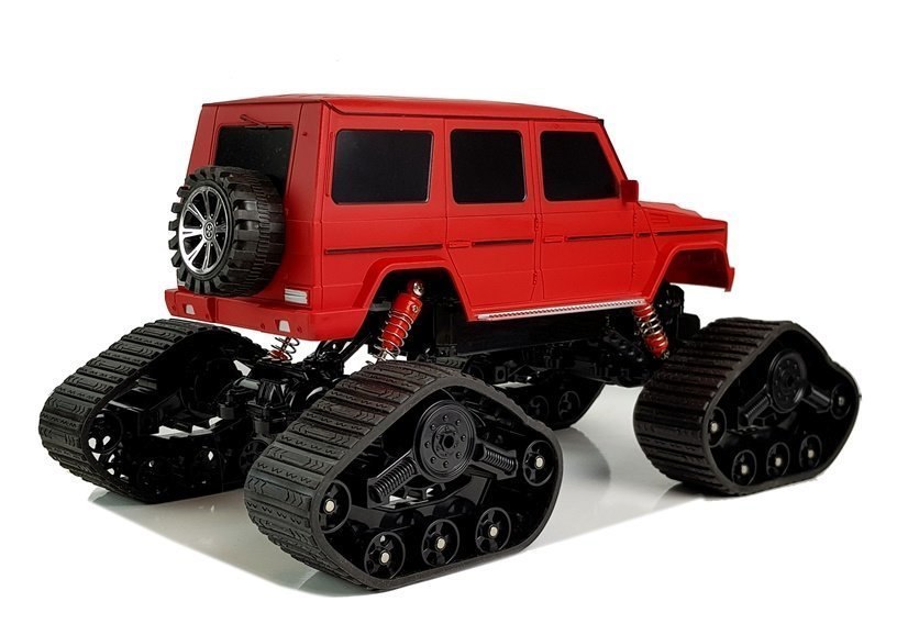 Auto Terenowe Amfibia 4x4 Zdalnie Sterowane 1:12 R/C Czerwone Auto Terenowe Amfibia 4x4 Zdalnie Sterowane 1:12 R/C Czerwone