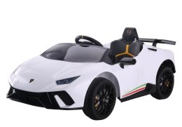 Auto na akumulator Lamborghini Huracan Białe 4x4