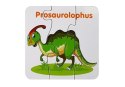 Puzzle Edukacyjne Dinozaury Angielski 10 Połączeń