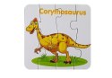 Puzzle Edukacyjne Dinozaury Angielski 10 Połączeń