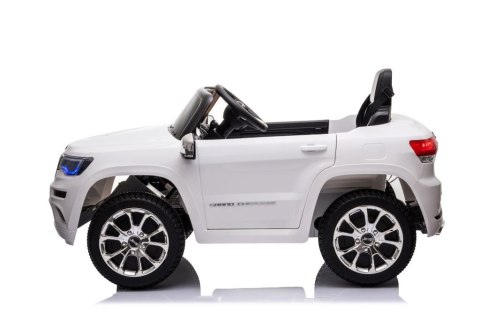 Auto na Akumulator Jeep Grand Cherokee Biały JJ2055 Auto na Akumulator Jeep Grand Cherokee Biały JJ2055