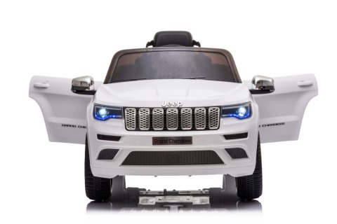 Auto na Akumulator Jeep Grand Cherokee Biały JJ2055 Auto na Akumulator Jeep Grand Cherokee Biały JJ2055