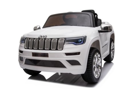 Auto na Akumulator Jeep Grand Cherokee Biały JJ2055 Auto na Akumulator Jeep Grand Cherokee Biały JJ2055