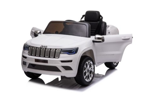 Auto na Akumulator Jeep Grand Cherokee Biały JJ2055 Auto na Akumulator Jeep Grand Cherokee Biały JJ2055