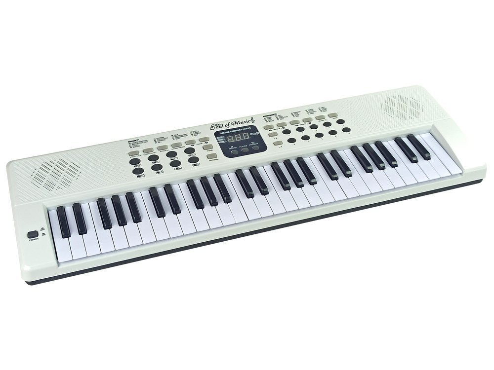 Keyboard Pianinko 54 Klawisze z Mikrofonem 200 Rytmów Tonów