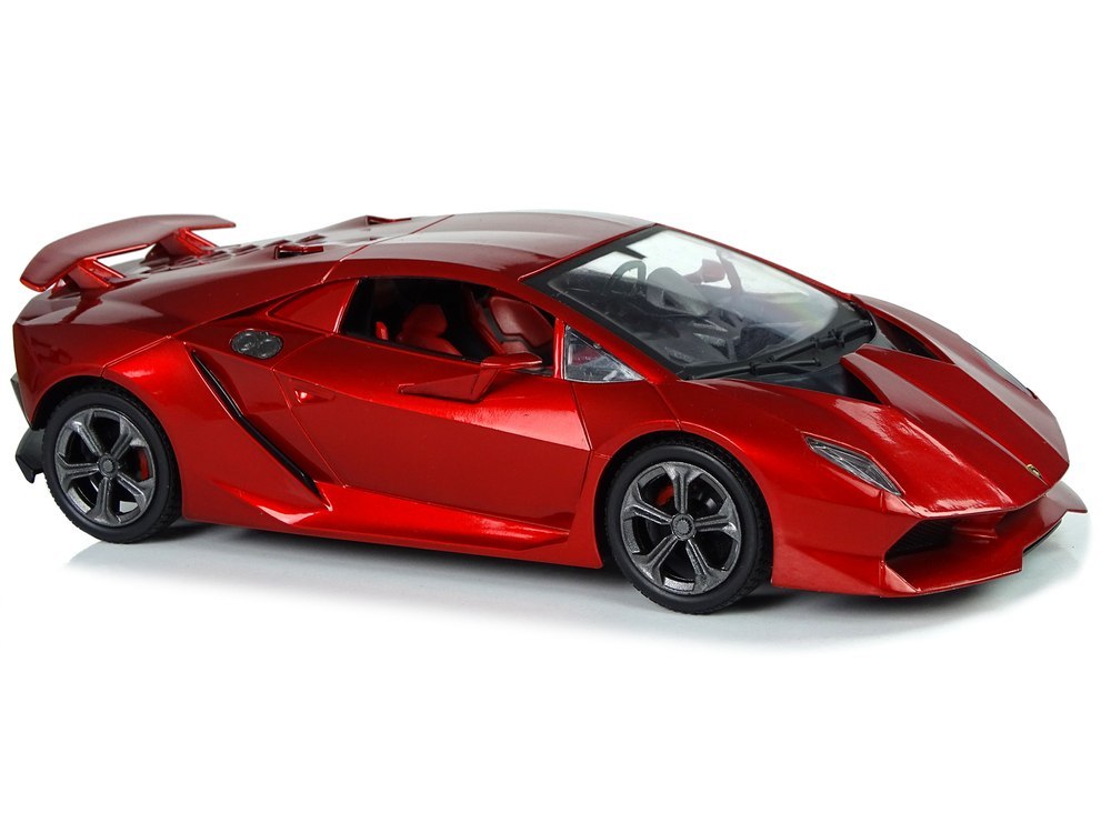 Auto Sportowe R/C 1:18 Lamborghini Sesto Elemento Czerwone 2.4 G Światła