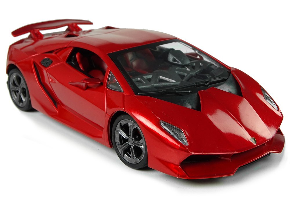 Auto Sportowe R/C 1:24 Lamborghini Czerwone 2.4 G Światła