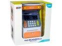 Bankomat Skarbonka Czujnik Rozpoznawania Twarzy PIN Oszczędzanie Pomarańczowy