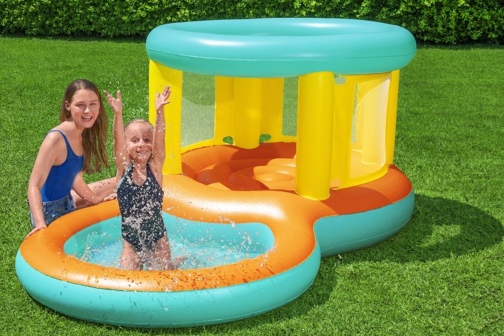 Dmuchana Trampolina Dla Dzieci 239 x 149 x 102 cm Bestway 52385 Dmuchana Trampolina Dla Dzieci 239 x 149 x 102 cm Bestway 52385