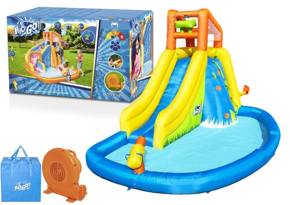 Dmuchana Zjeżdżalnia Wodna 435 x 286 x 267 cm Bestway 53345 Dmuchana Zjeżdżalnia Wodna 435 x 286 x 267 cm Bestway 53345