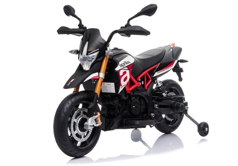 Pojazd na Akumulator Aprilia A007 Czarno Czerwony Pojazd na Akumulator Aprilia A007 Czarno Czerwony