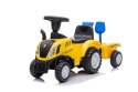 Jeździk Traktor New Holland 658T Żółty