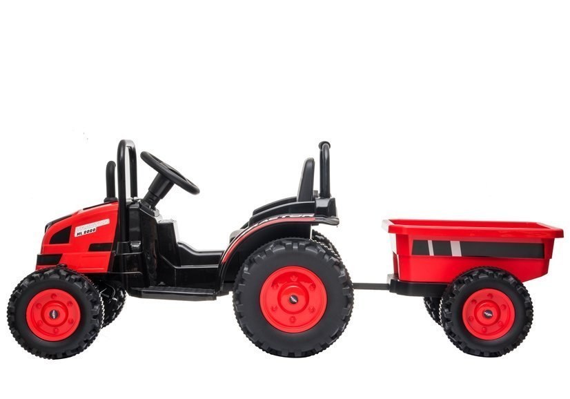 Traktor na Akumulator z Przyczepą HL388 Czerwony
