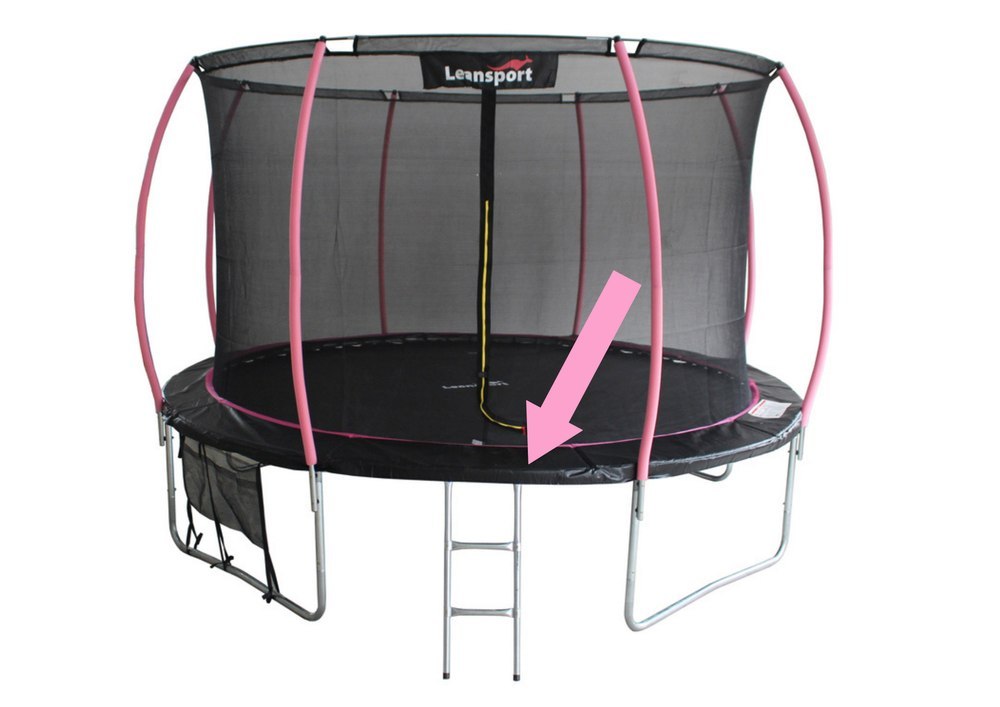 Osłona na sprężyny do Trampoliny Sport Max 12ft Czarno-Różowa Osłona na sprężyny do Trampoliny Sport Max 12ft Czarno-Różowa