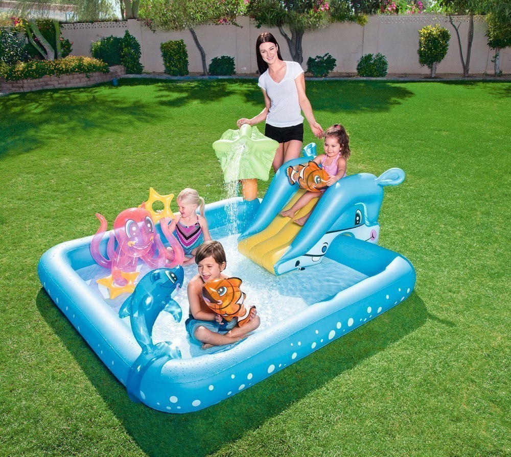Plac zabaw Akwarium 239 x 206 x 86 cm Bestway 53052 Plac zabaw Akwarium 239 x 206 x 86 cm Bestway 53052