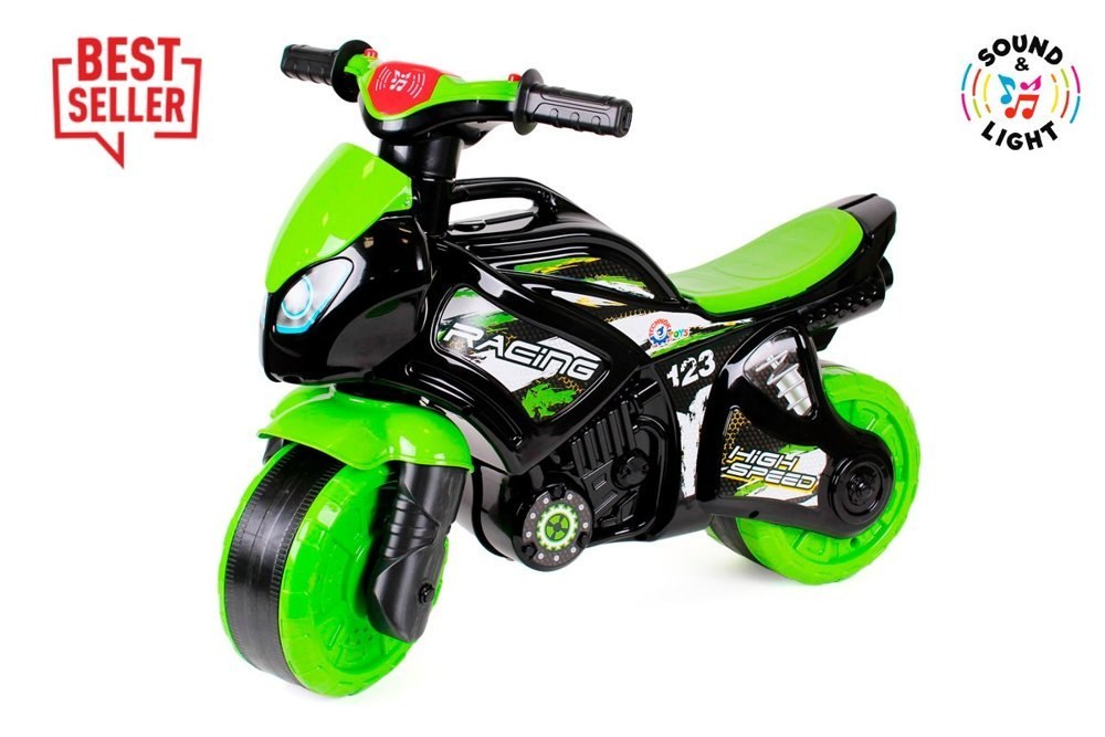 Motorek Biegowy Zielony 5774 Motorek Biegowy Zielony 5774