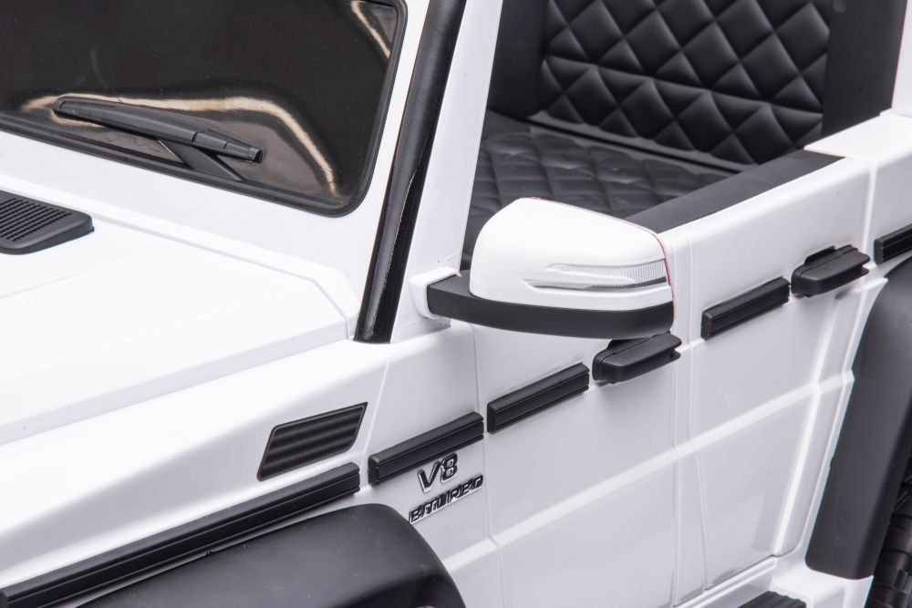 Auto Na Akumulator Mercedes Benz G63 6X6 Biały Auto Na Akumulator Mercedes Benz G63 6X6 Biały