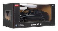 BMW X6 M czarny RASTAR model 1:14 Zdalnie sterowane auto + Pilot 2,4 GHz