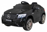 Mercedes Benz GLC63S dla dzieci Czarny Suv + Pilot + Napęd 4x4