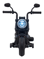 Motorek Chopper FASTER na akumulator dla dzieci Szary + Radio FM + Panel audio + LED