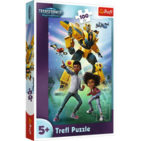 Puzzle - 100 - Drużyna Transformers - Trefl 16457
