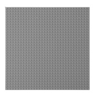 Płyta Plansza Konstrukcyjna Do Klocków Budowania Szara 40x40cm