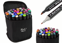 Zestaw Pisaków Markerów Touch PRO 36 SZT Torba Markery Alkoholowe