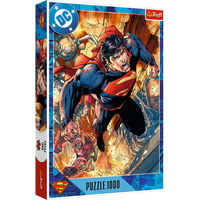 Puzzle - 1000 - Superman w akcji - Trefl 10936