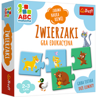 Gra edukacyjna dla dzieci Zwierzaki ABC Malucha Trefl 01940