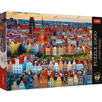 Puzzle - 1000 Premium Plus - Widok na Gdańsk - Polska - Trefl 10856